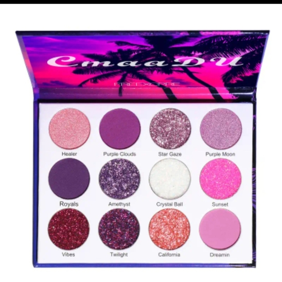 Gorgeous 12 Color Glitter Mermaid Shiny Eyeshadow Palette! Vibrant… - Picture 6 of 11